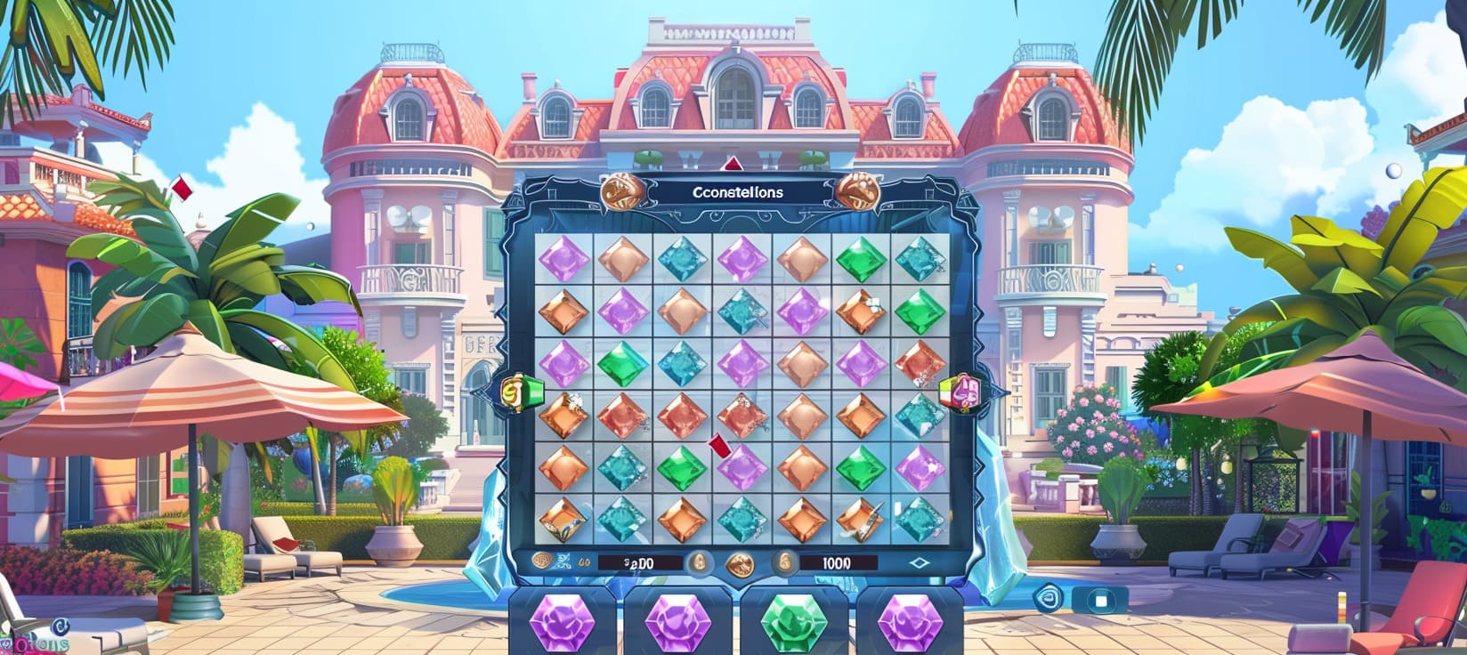 t8bet Constellations slot game cassino online com pedras preciosas