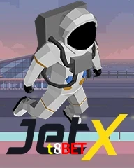 Cassino t8bet apresenta o jogo JetX com bônus especiais