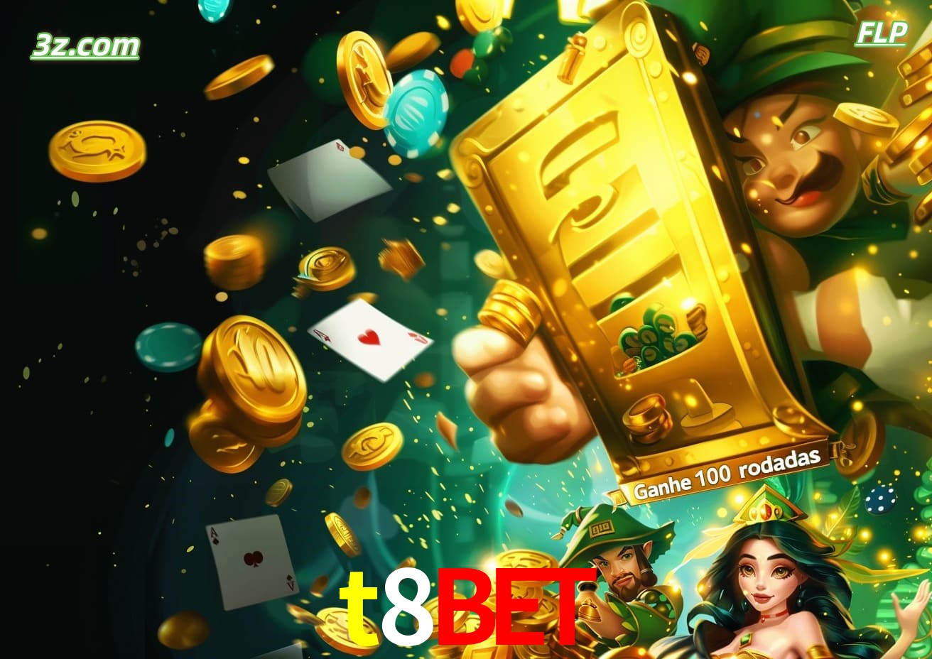 Cassino online t8bet Brasil com caça-níqueis e bônus de 100 rodadas grátis