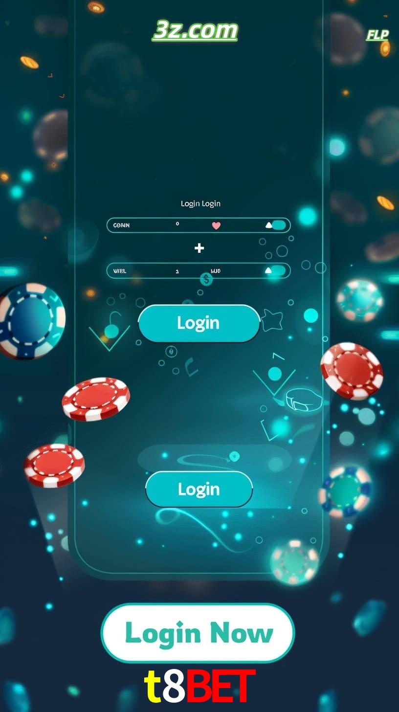 Tela de login do t8bet cassino online Brasil para apostas seguras e rápidas