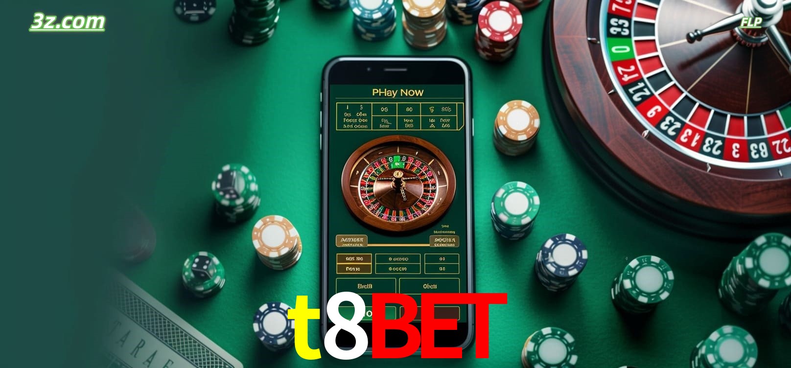 Roleta online no cassino t8bet disponível em celular e computador